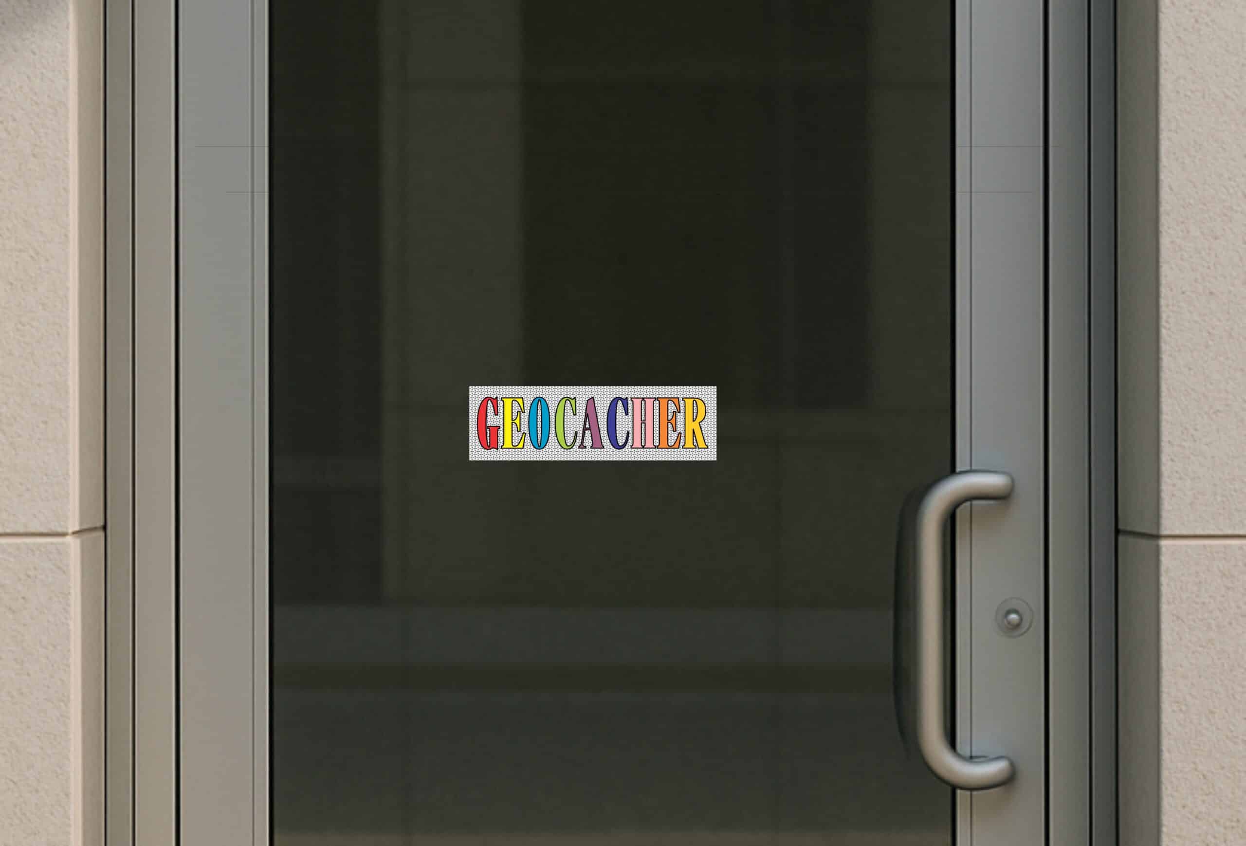 10in x 3in Geocacher Geocache Bumper Stickers Decals car Window Sticker decal