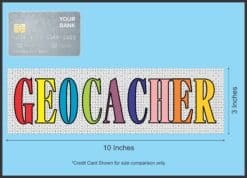 10in x 3in Geocacher Geocache Bumper magnets car magnetic magnet