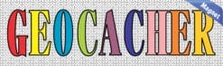 10in x 3in Geocacher Geocache Bumper magnets car magnetic magnet