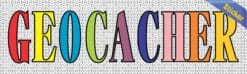 10in x 3in Geocacher Geocache Bumper Stickers Decals car Window Sticker decal