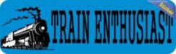 10in x 3in Train Enthusiast Bumper Sticker Window Stickers Vinyl Decals Car Decal