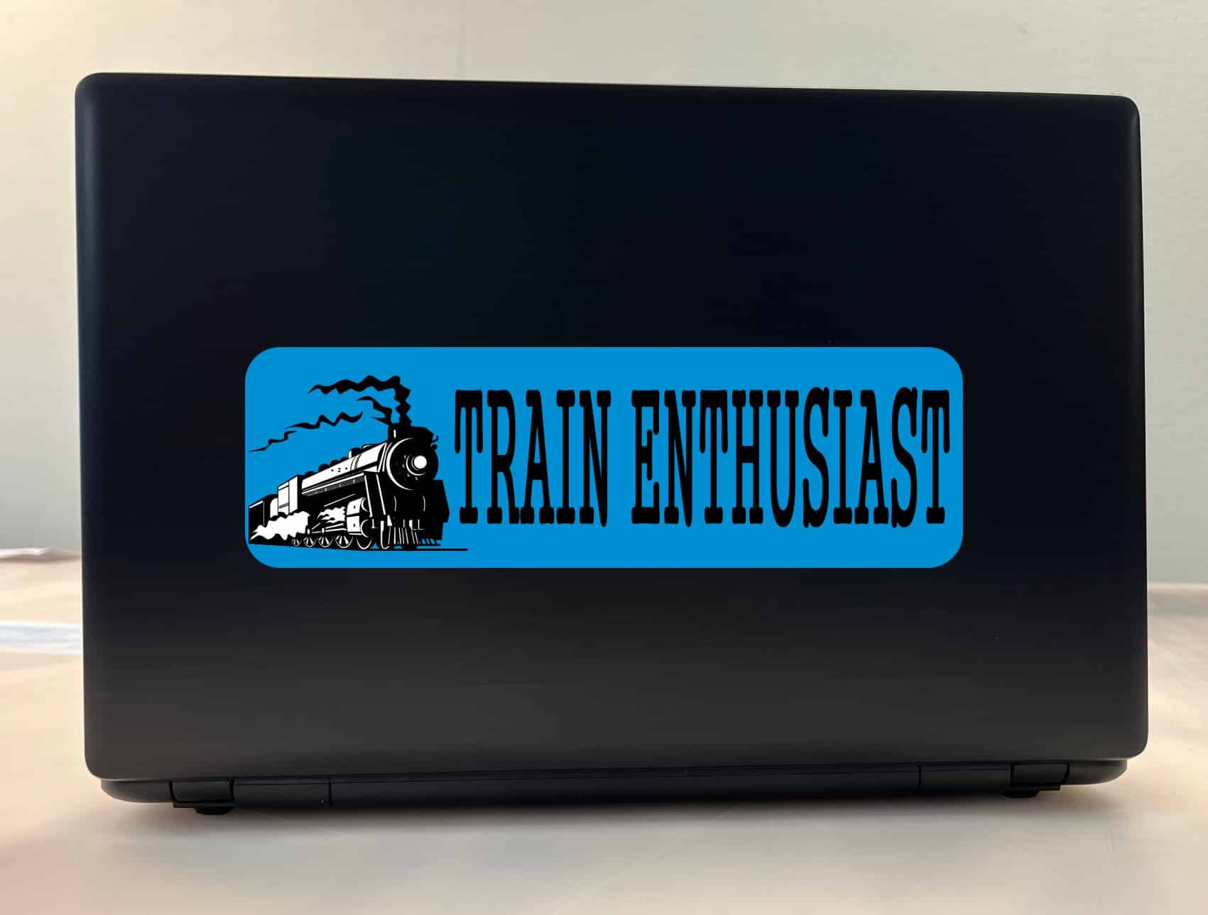 10in x 3in Train Enthusiast Bumper Sticker Window Stickers Vinyl Decals Car Decal