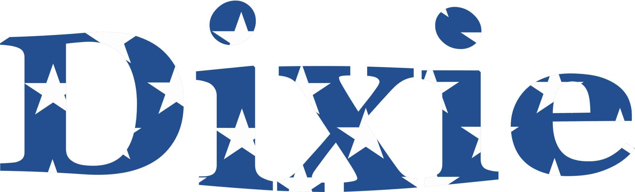 StickerTalk Die Cut Dixie Vinyl Sticker, 10 inches x 3 inches