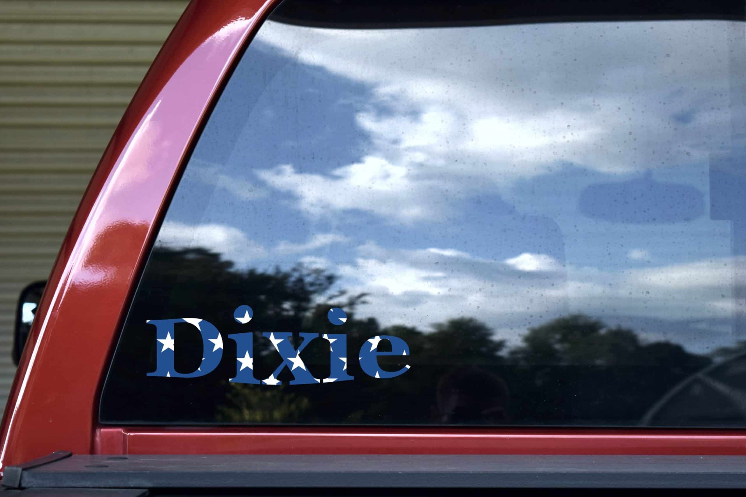 StickerTalk Die Cut Dixie Vinyl Sticker, 10 inches x 3 inches - Image 5