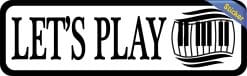 Piano Sticker