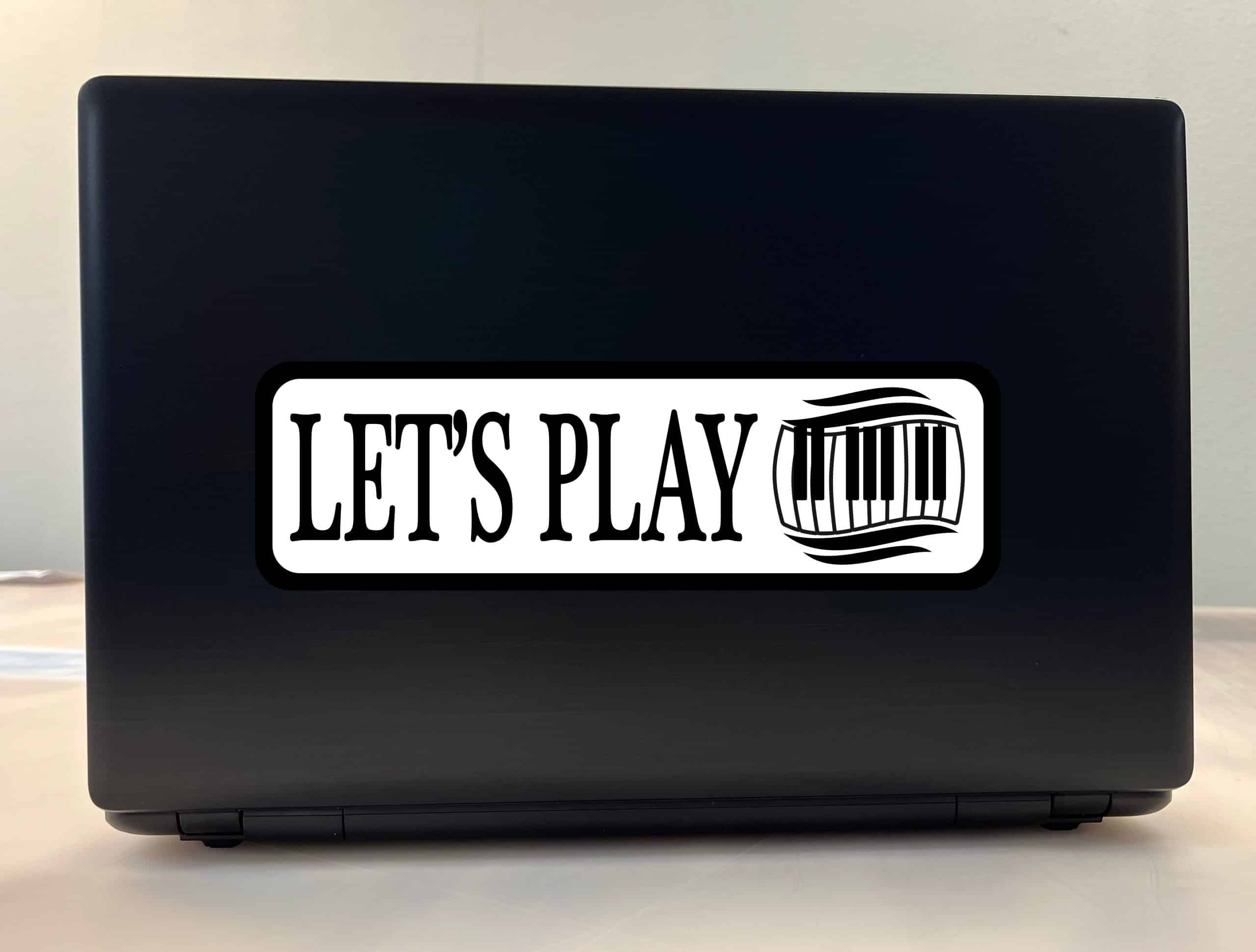 Piano Sticker