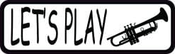 Trumpet Sticker