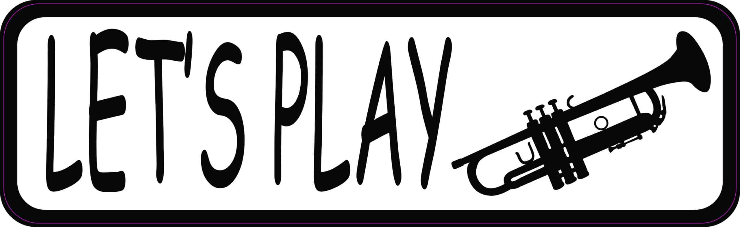 Trumpet Sticker