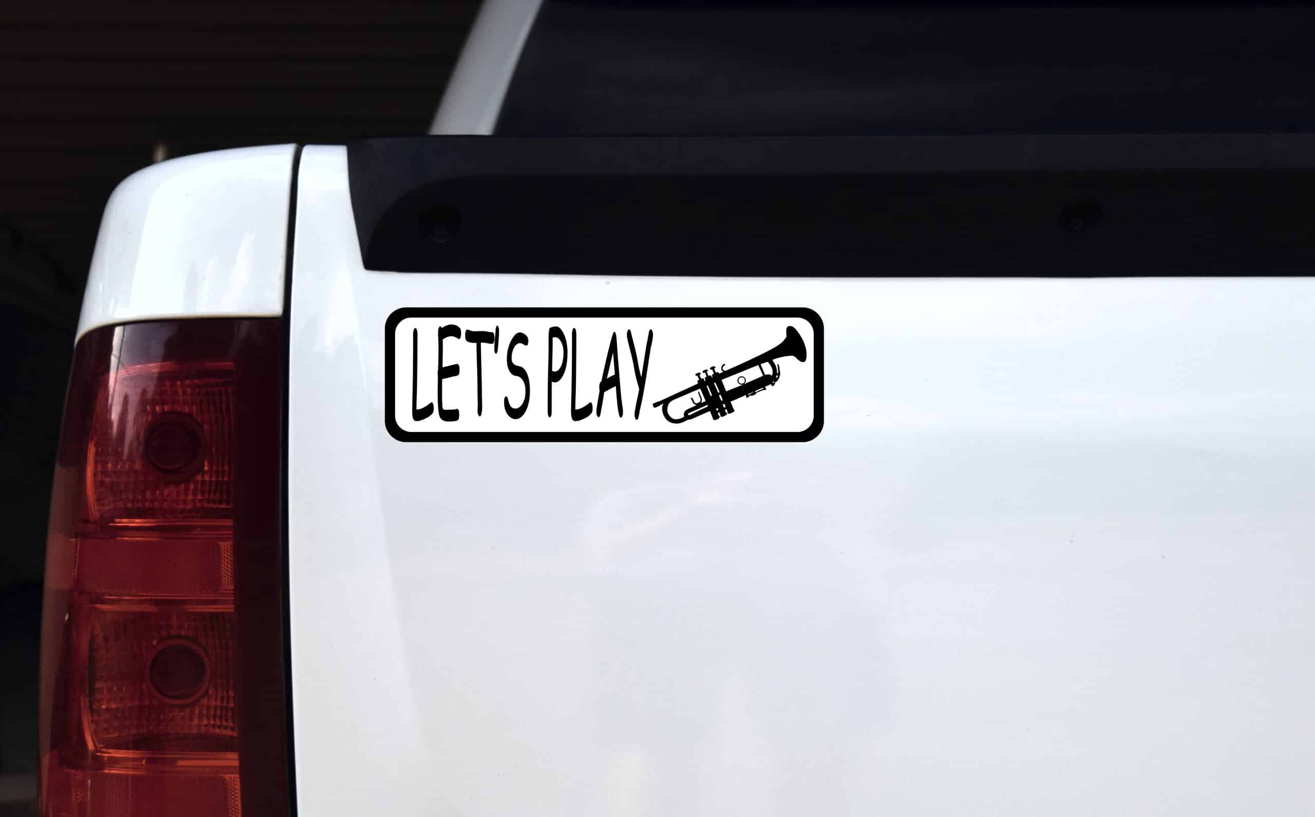 Trumpet Sticker