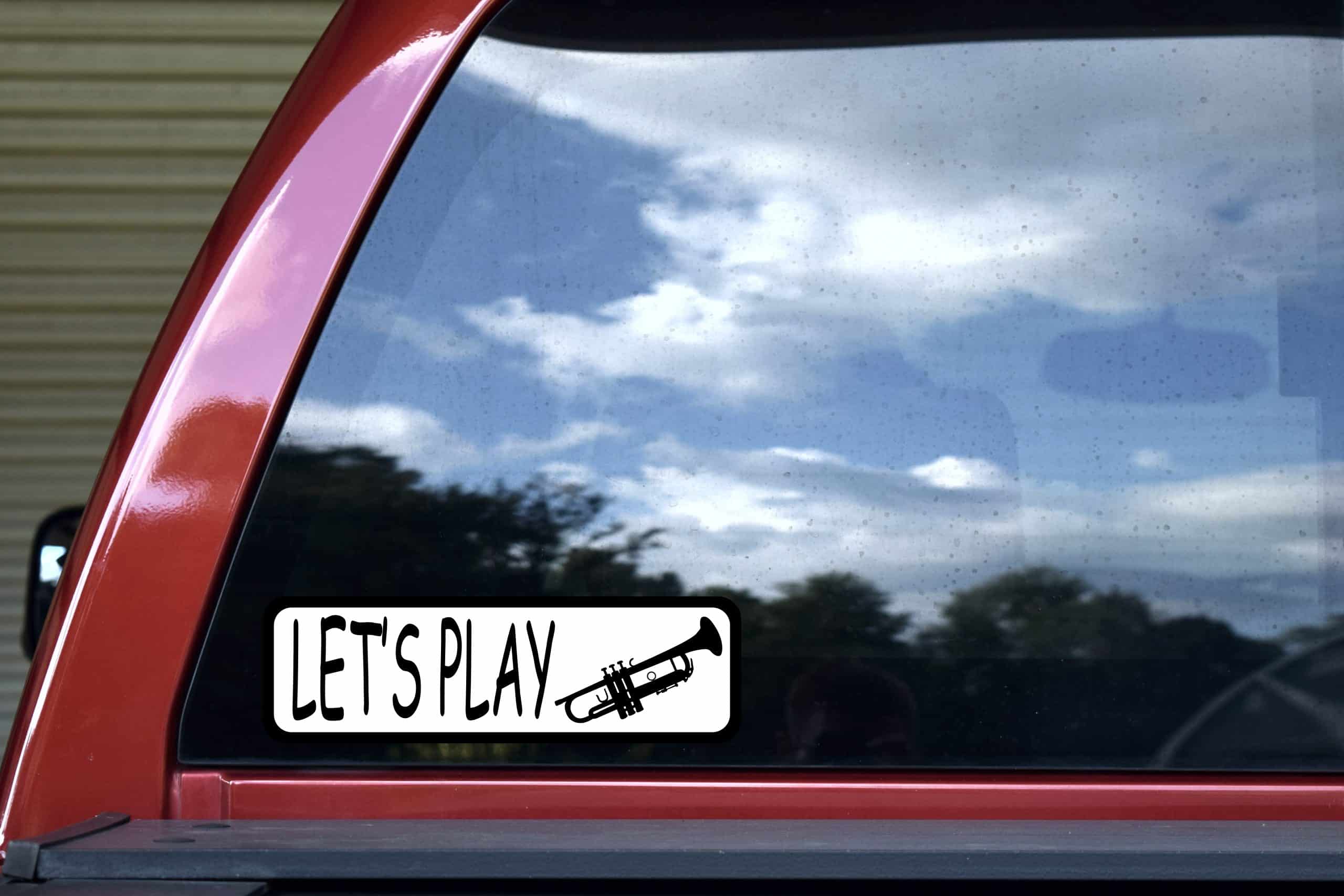 Trumpet Sticker