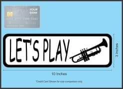 Trumpet Sticker