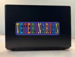 10in x 3in Veterinarian Vinyl Bumper Sticker Decal Car Window Stickers Truck Decals