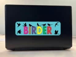 10in x 3in Birder Bird Watching Birds Bumper Sticker Decal Vinyl Stickers Decals