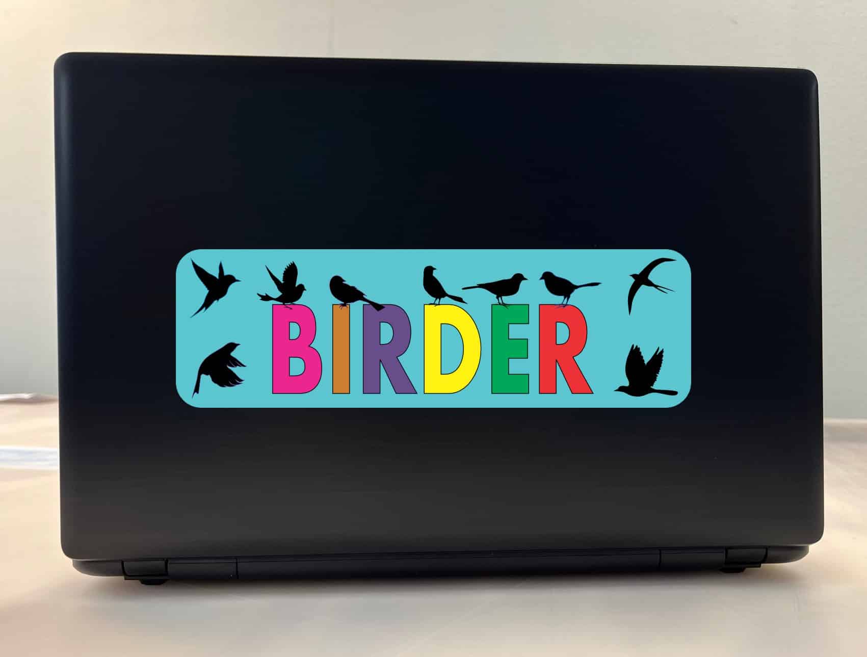 10in x 3in Birder Bird Watching Birds Bumper Sticker Decal Vinyl Stickers Decals