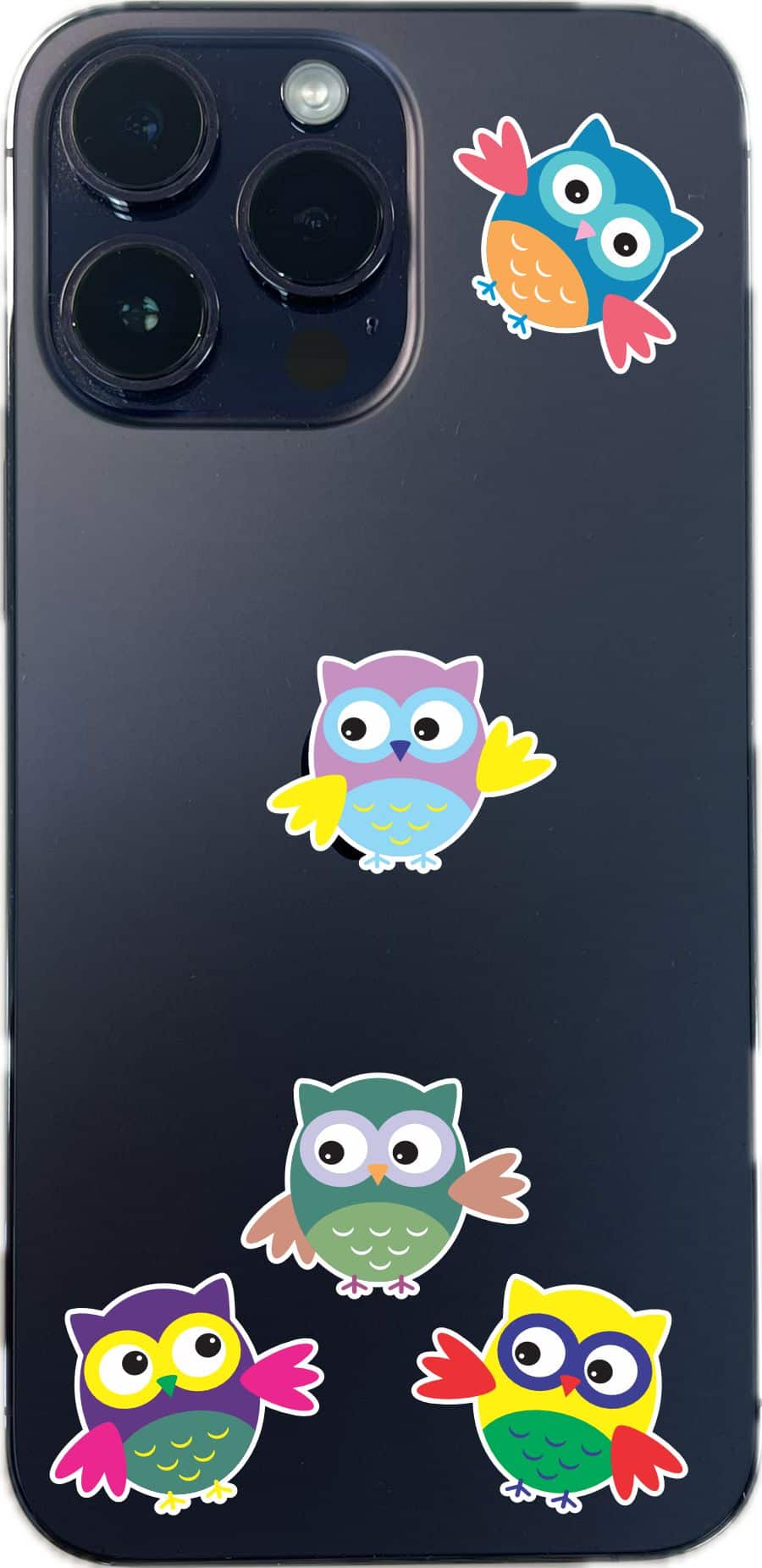 1in x 1in 24X Small Owls owl Vinyl Stickers Decals Owl Car Window Bumper Sticker Decal