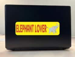 10in x 3in Elephant Lover Vinyl Bumper Sticker Decals Window Car Stickers Decal