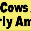 cow sticker