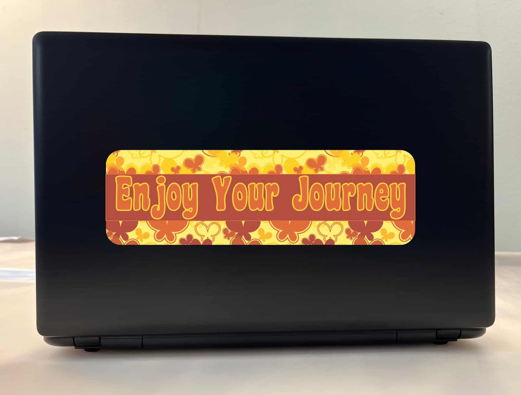 10in x 3in Enjoy Your Journey Bumper Sticker Decal Vinyl Car Stickers Window Decals