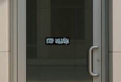 10in x 3in Stop Bullying Anti Bully Vinyl Bumper Sticker Decal Car Stickers Decals