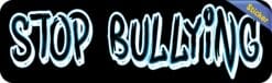 10in x 3in Stop Bullying Anti Bully Vinyl Bumper Sticker Decal Car Stickers Decals