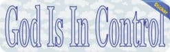 10 inx 3in God Is In Control Vinyl Bumper Sticker Decal Window Stickers Decals