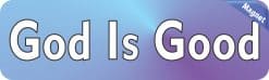 Alternative view of 10in x 3in God Is Good Car Bumper magnets  magnetic magnet  Jesus