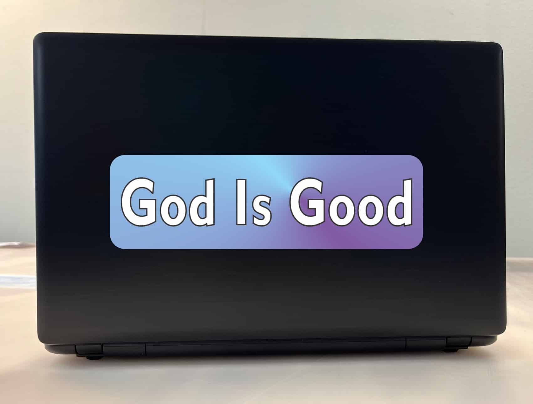 10in x 3 God Is Good Car Bumper Stickers Decals Window Sticker Decal Jesus - Image 3