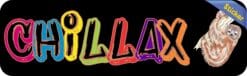 10in x 3in Chillax Sloth Vinyl Bumper Sticker Car Decal Window Stickers Decals