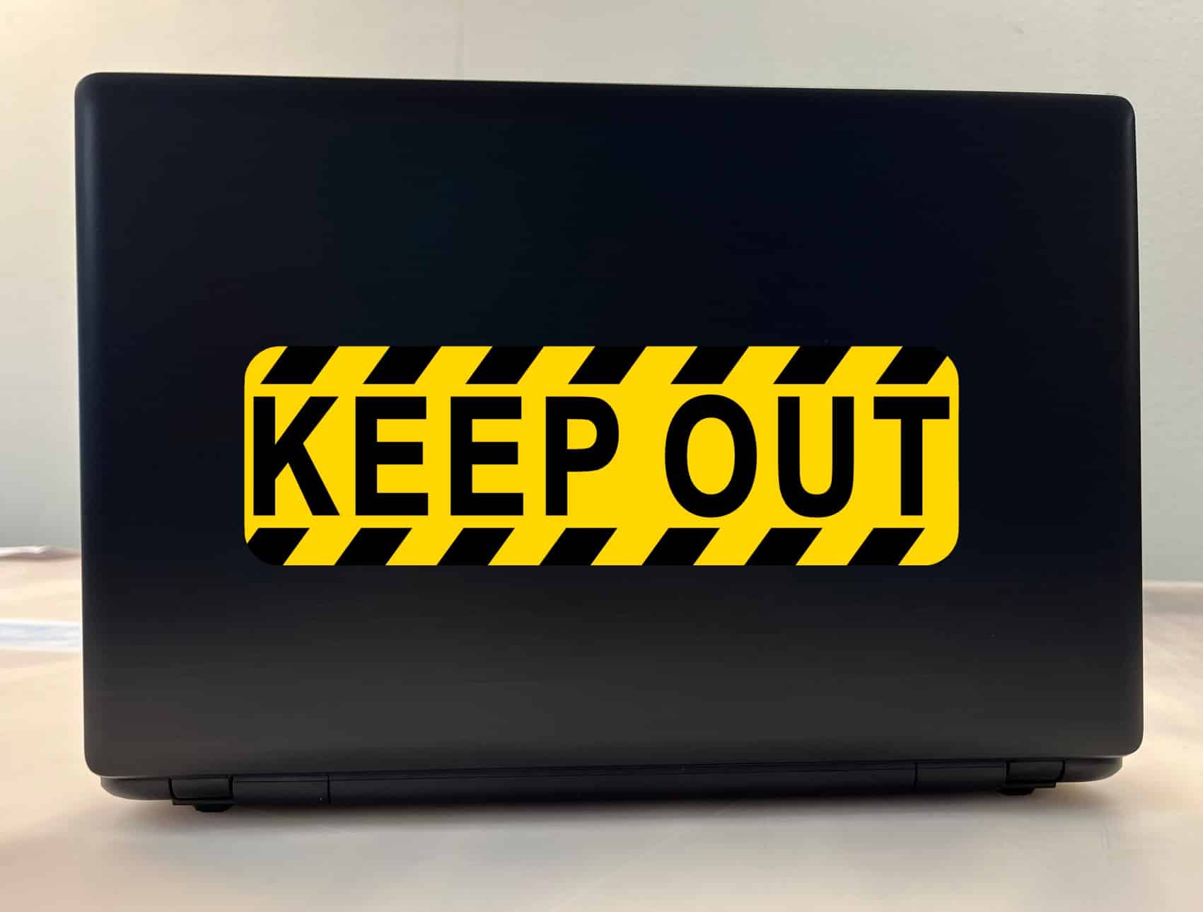 10in x 3in Keep Out Sticker - Image 3