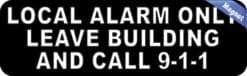 10in x 3in Local Alarm Only Magnet