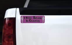 10in x 3in I Still Believe in Chivalry Vinyl Bumper magnet Car magnets