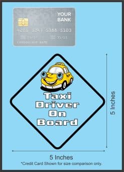 Taxi Driver Sticker