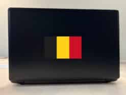 5in x3in Belgium Country Flag Bumper Sticker Vinyl Decal Car Stickers Decals