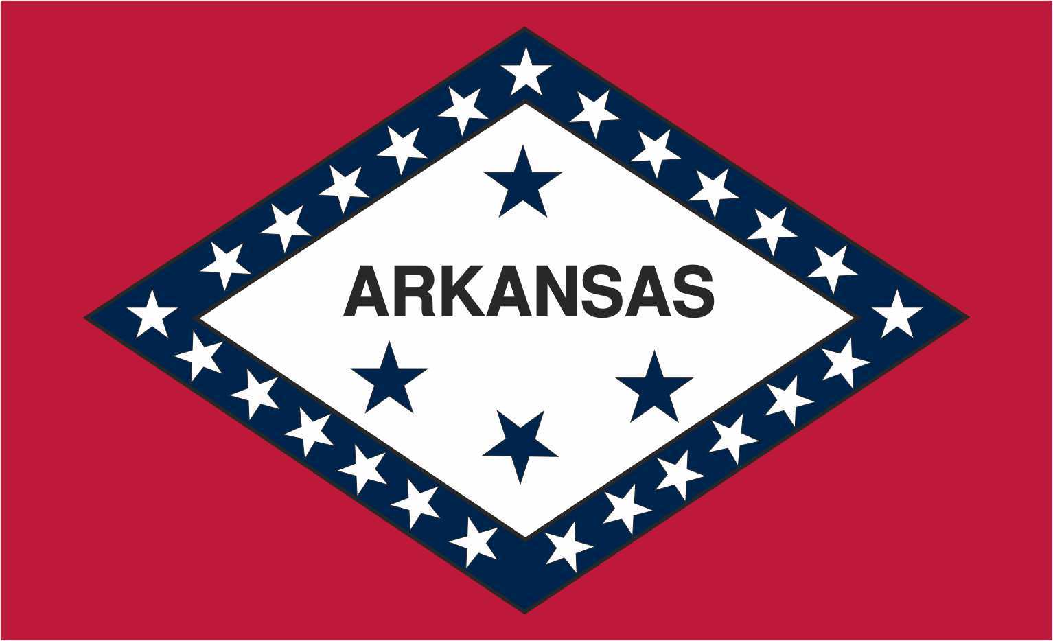 Arkansas State Flag Sticker