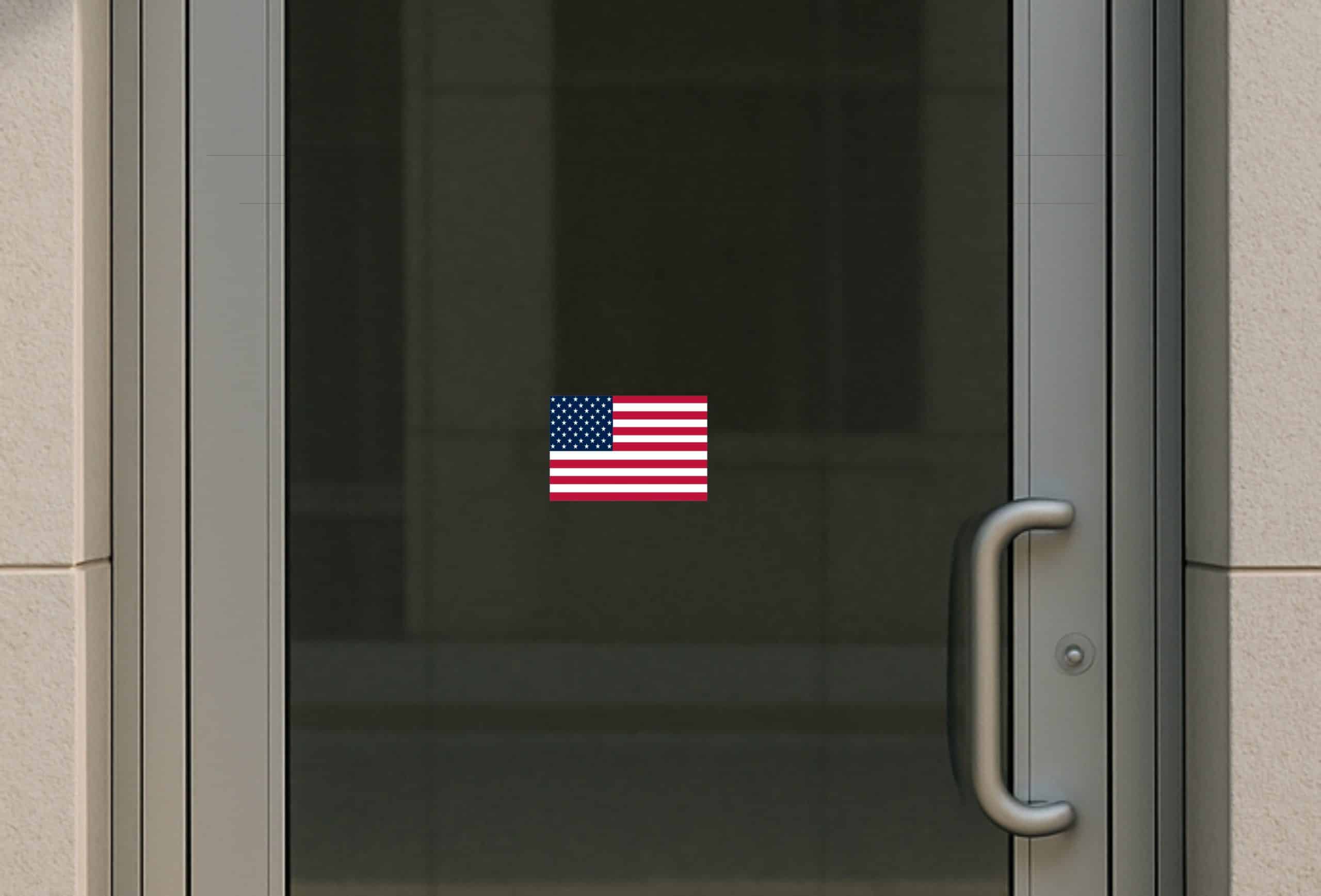 6inx4in United States US Flag Bumper Stickers Decal Car Window S - Image 6