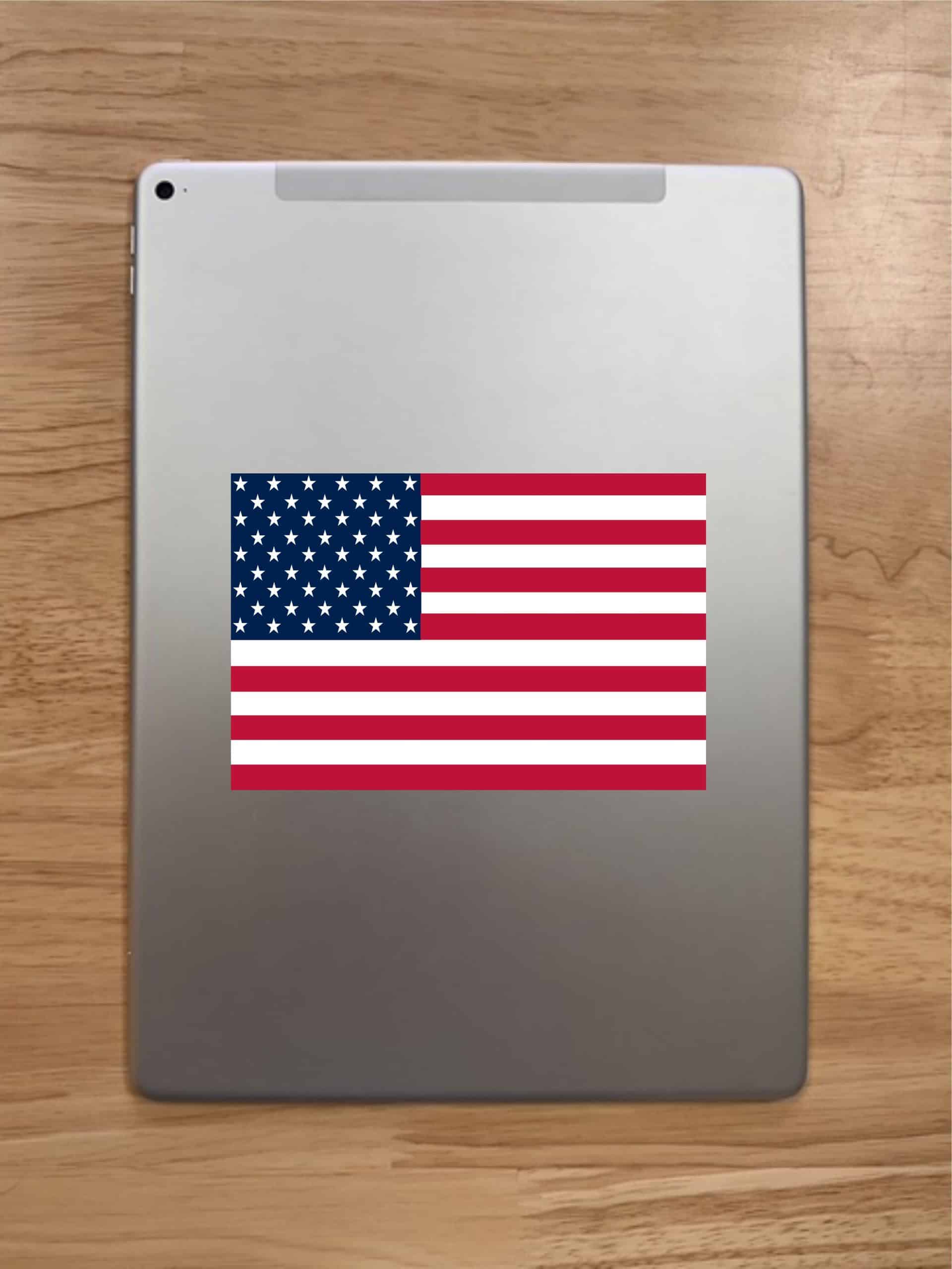 6inx4in United States US Flag Bumper Stickers Decal Car Window S - Image 8