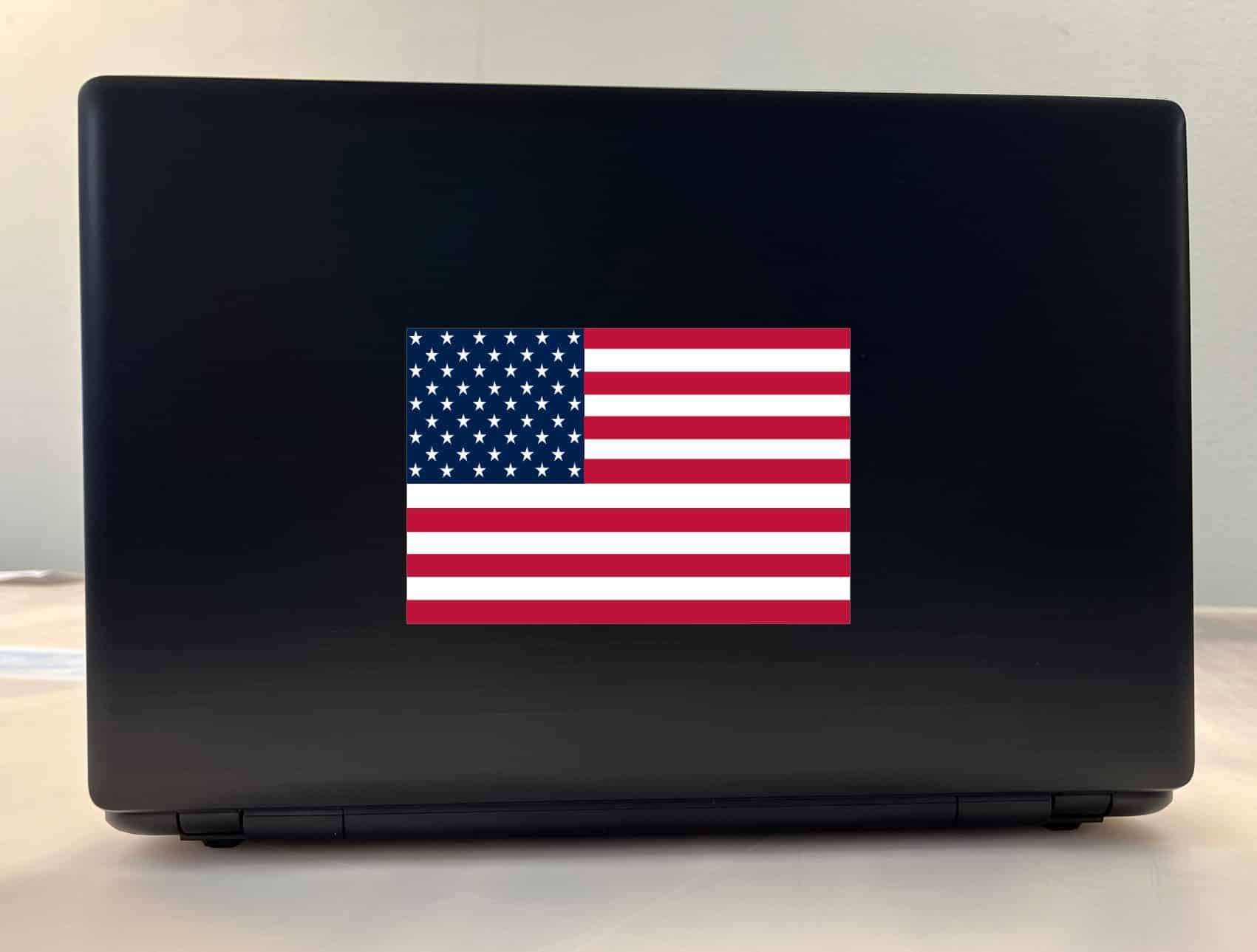 6inx4in United States US Flag Bumper Stickers Decal Car Window S - Image 3