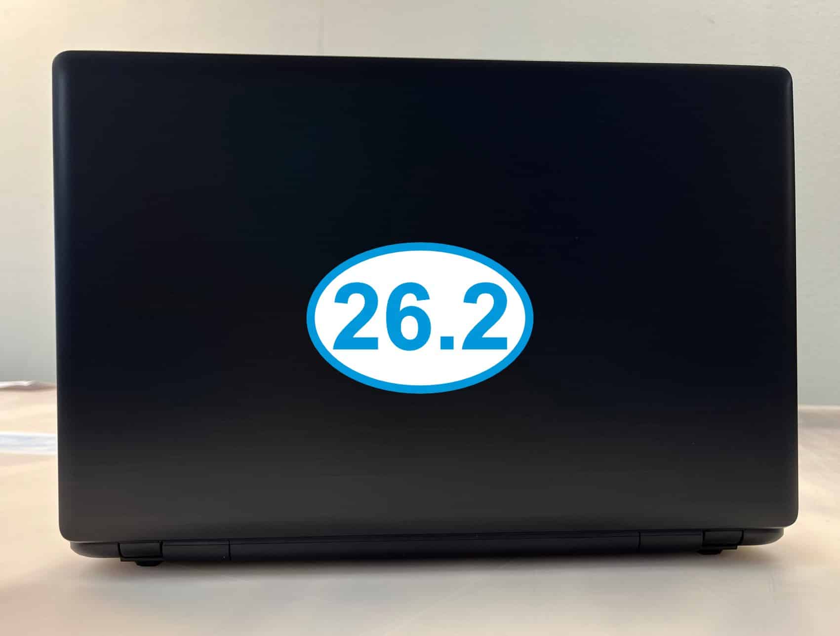 4.5in x 3in Marathon 26.2 Running Run Bumper Sticker Vinyl Decal Stickers Decals - Image 3
