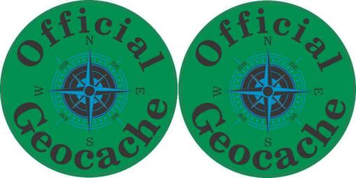 Official Geocache Stickers