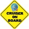 Cruiser On Board Magnet