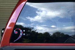 Patriotic Bass Clef Sticker
