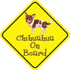 Chihuahua On Board Magnet