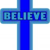 cross sticker
