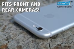 StickerTalk Black Camera Dots