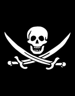 Jolly Roger Vinyl Sticker