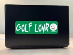 10in x 3in Golf Lovr Lover Bumper Stickers window decals decal sticker golfer