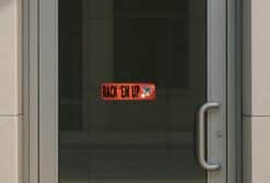 10in x 3in Rack em Up Pool Bumper Sticker Window Decal Stickers Vinyl Car Decals