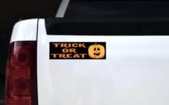 10in x 3in Trick or Treat Halloween Bumper magnet Car magnetic magnets