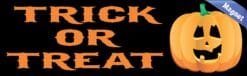 10in x 3in Trick or Treat Halloween Bumper magnet Car magnetic magnets