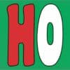 10in x 3in Ho Ho Ho Christmas Vinyl Bumper magnet magnetic magnets